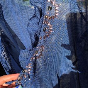 Flowy Rhinestone shirt